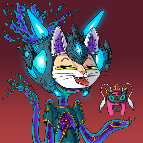 Alien Cat #8686