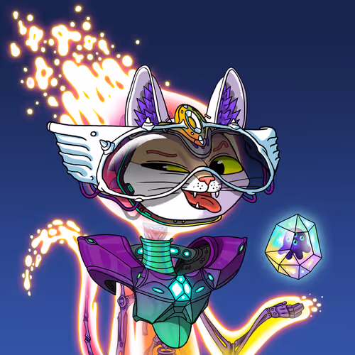 Alien Cat #7474
