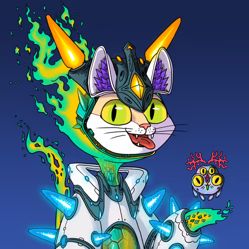 Alien Cat #10053