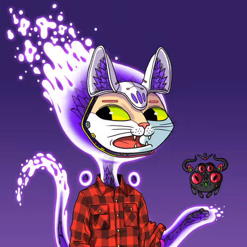 Alien Cat #7697