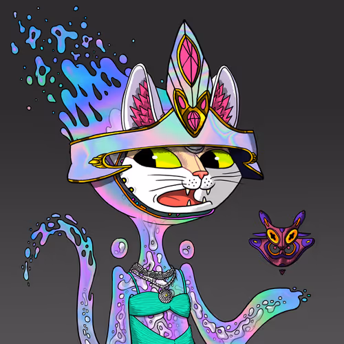 Alien Cat #8634