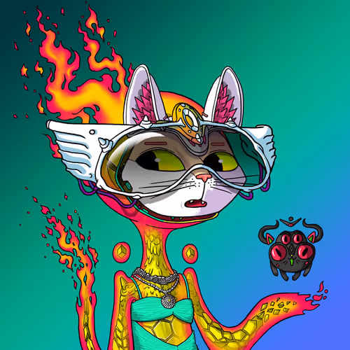 Alien Cat #2027