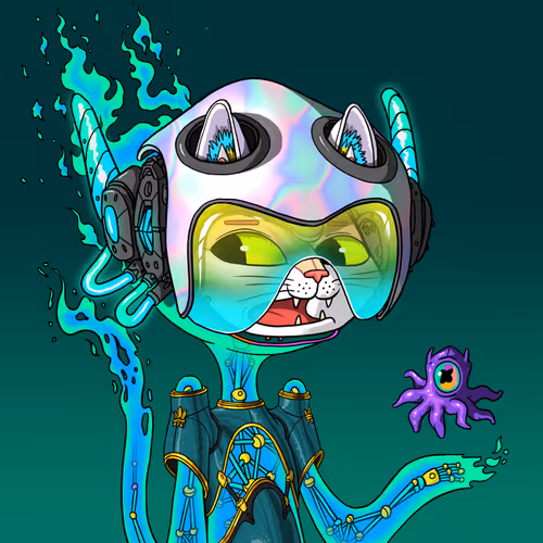 Alien Cat #6980