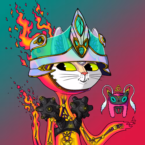 Alien Cat #10085