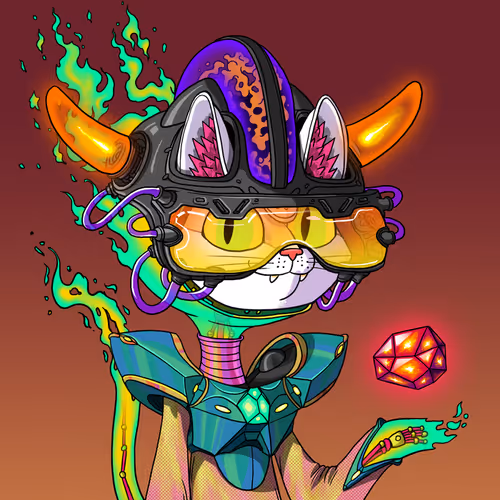Alien Cat #9896