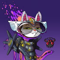 Alien Cat #8695