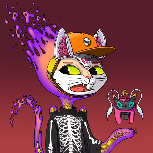 Alien Cat #8028