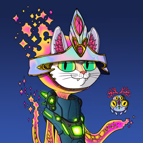 Alien Cat #7898