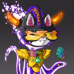 Alien Cat #7147