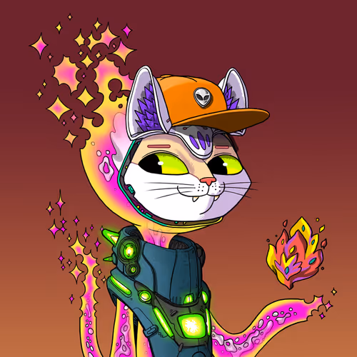 Alien Cat #9136