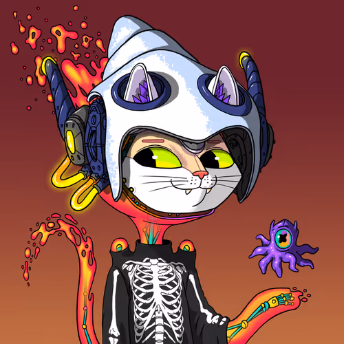 Alien Cat #8391