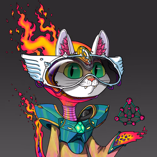 Alien Cat #8039