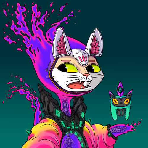 Alien Cat #7620