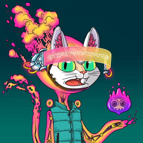 Alien Cat #7545