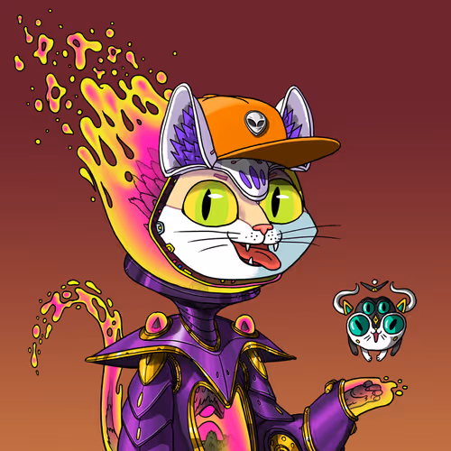 Alien Cat #9913