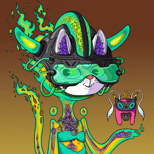 Alien Cat #4617