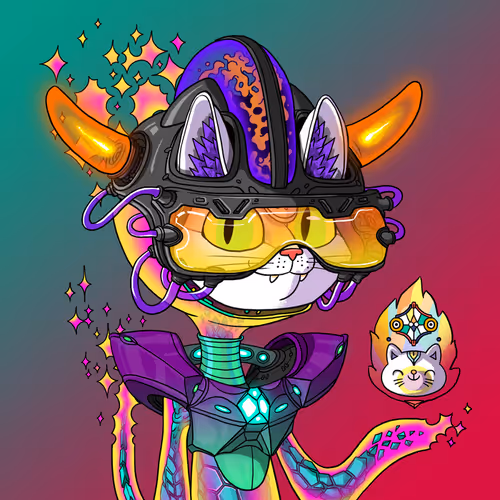 Alien Cat #7805