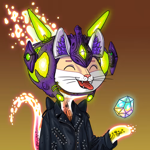 Alien Cat #7886