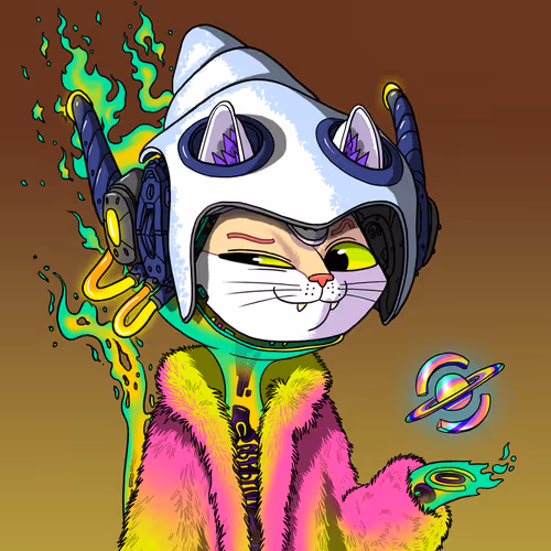 Alien Cat #1741