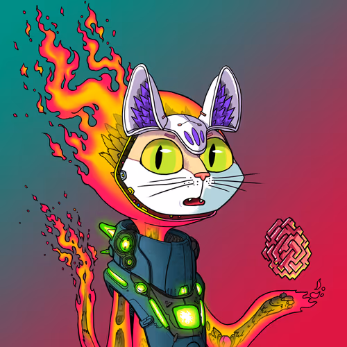 Alien Cat #8541