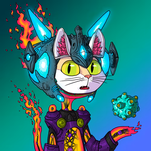 Alien Cat #6433