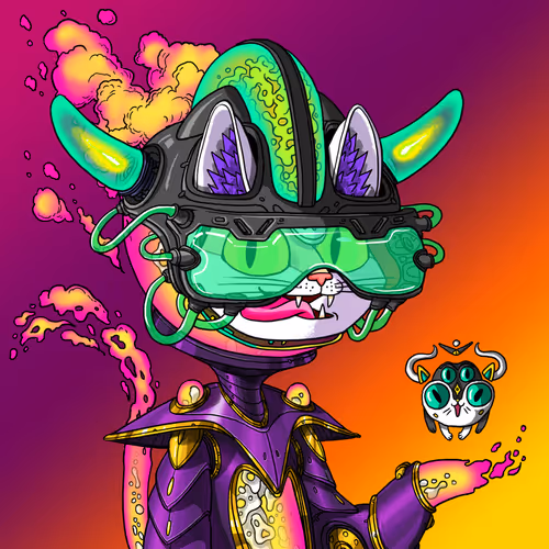 Alien Cat #9377