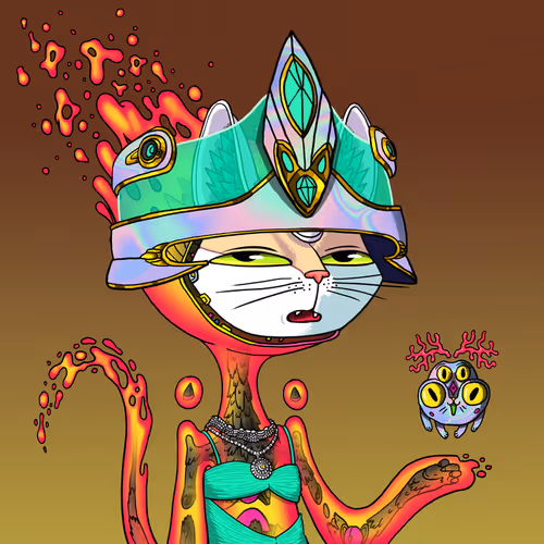 Alien Cat #7187