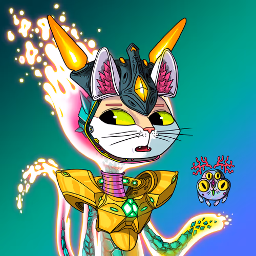 Alien Cat #7038