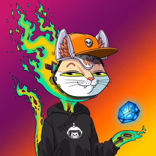 Alien Cat #9665