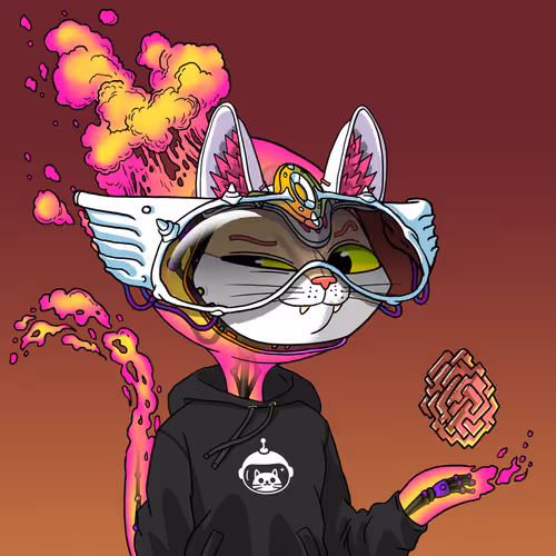 Alien Cat #7592
