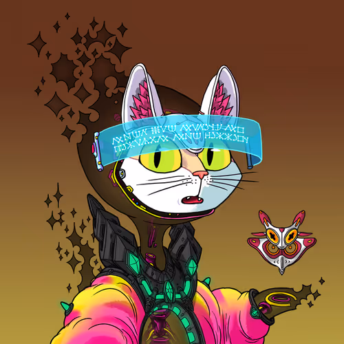 Alien Cat #7559