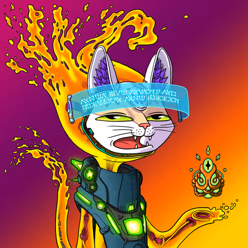 Alien Cat #6385