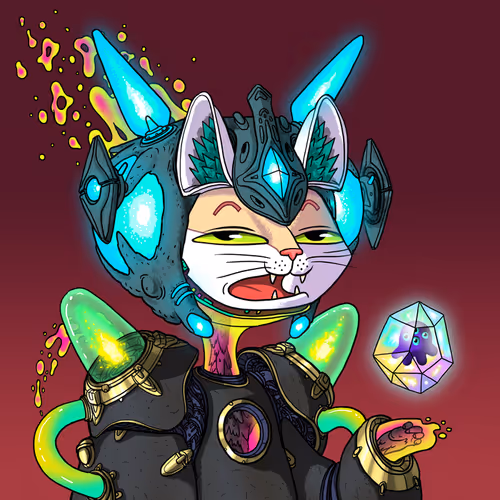 Alien Cat #7777