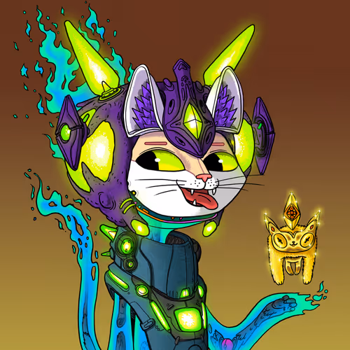 Alien Cat #1069
