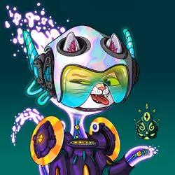 Alien Cat #9517