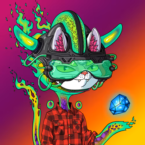 Alien Cat #8948