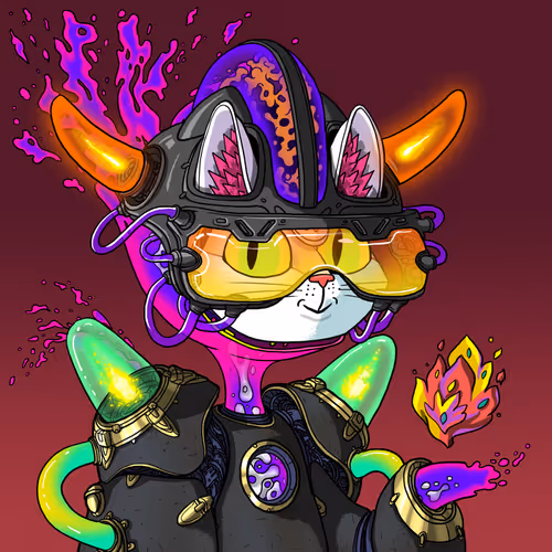 Alien Cat #9254