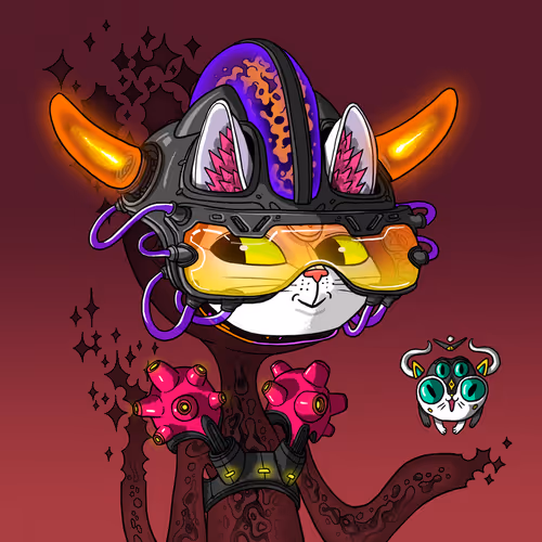 Alien Cat #8607