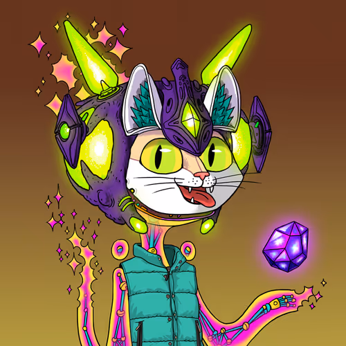 Alien Cat #7217