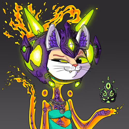 Alien Cat #9648