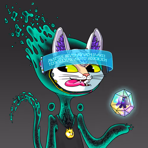 Alien Cat #9952