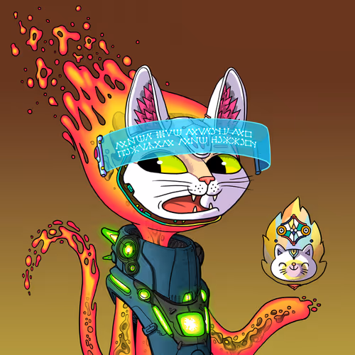 Alien Cat #8110