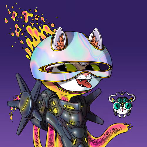 Alien Cat #6167
