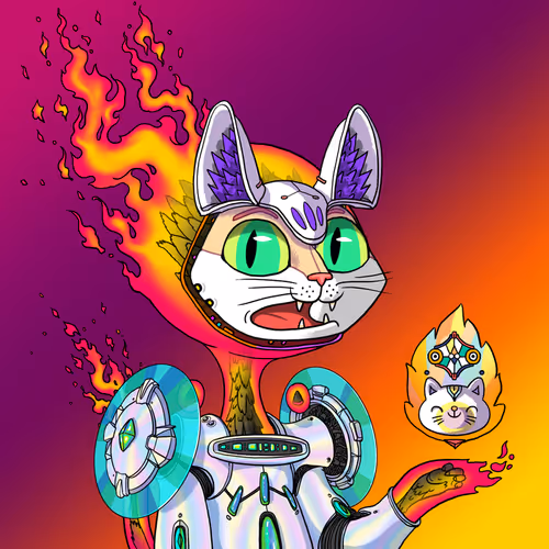 Alien Cat #3502