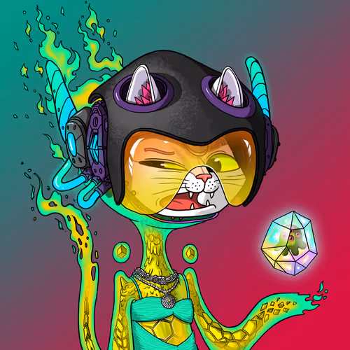 Alien Cat #9298