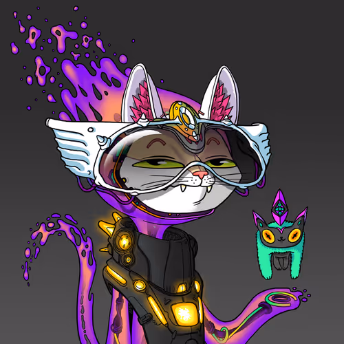 Alien Cat #7350