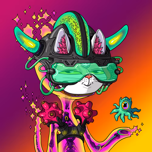Alien Cat #6417
