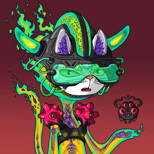 Alien Cat #5157