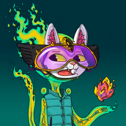 Alien Cat #589