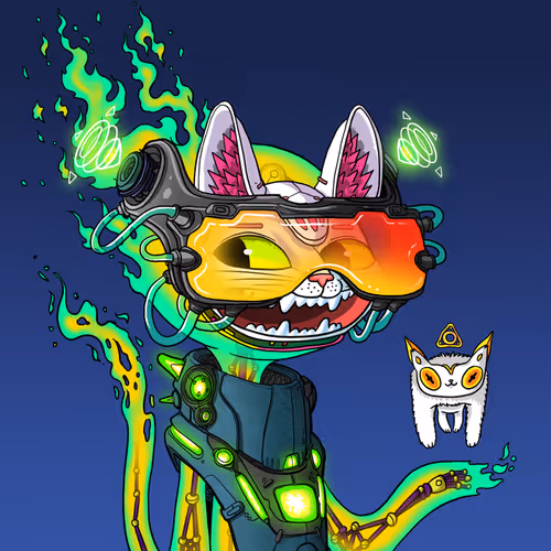 Alien Cat #1013